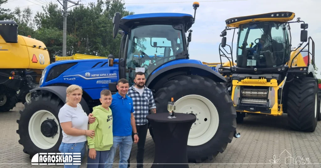 wydanie ciągnika New Holland T7.165S w powiecie pułtuskim