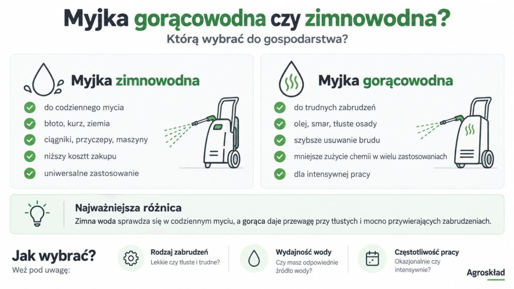 myjka na gorącą wodę kranzle