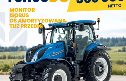 New Holland T6.160 Dynamic Command w promocji Agroskład – już od 369 000 zł netto