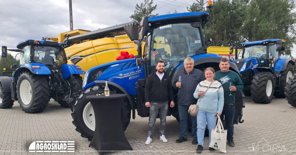New Holland T5.110 Dynamic Command z przednim TUZ, amortyzowaną osią i IntelliView